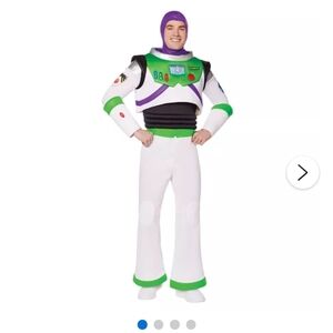 Buzz Lightyear Costume Jumpsuit with Hood/ Buzz Unisex Costume